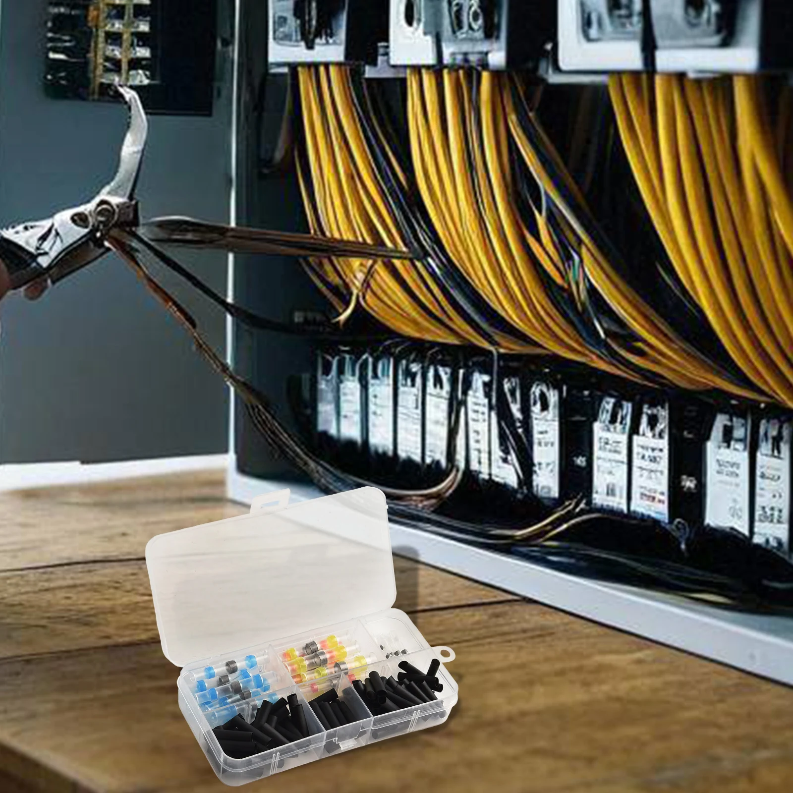 Solder Seal Butt Terminals 100pcs Optimized for Applications Requiring Reduced Installation Time and Enhanced Joint Durability