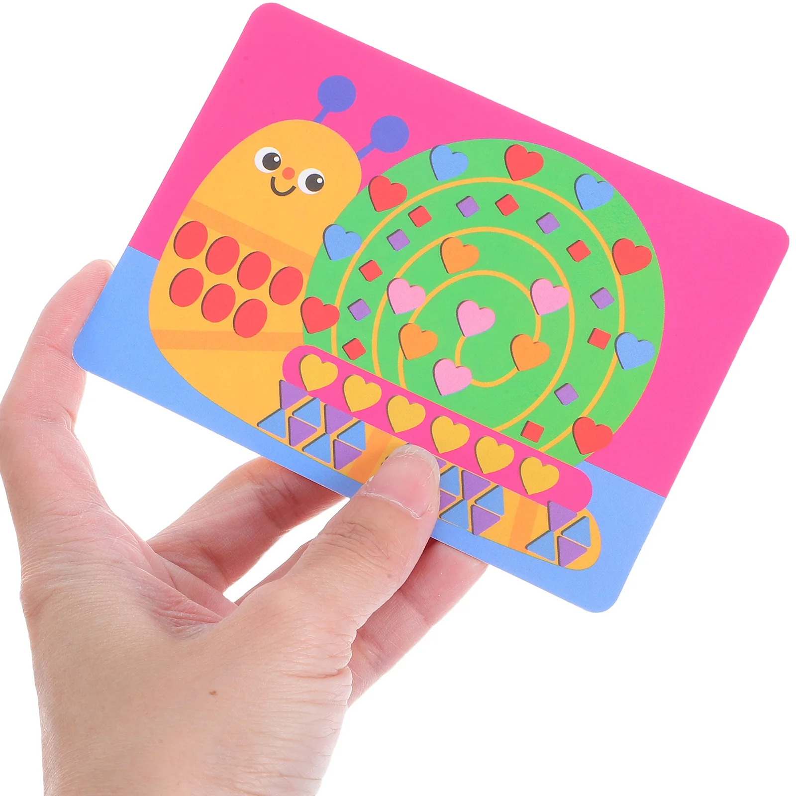 

1Set Eva Foam Stickers 3D Cartoon Animal Learning Education DIY Craft Kit Preschool Art Activity Game Eva Sticker Learning Toy