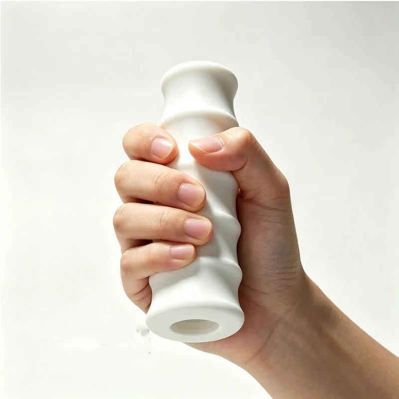 Male Manual Mini Silicone Massage Tool Soft Elastic Comfortable Pocket Portable Washable Adult Party Cosplay Accessory Prop
