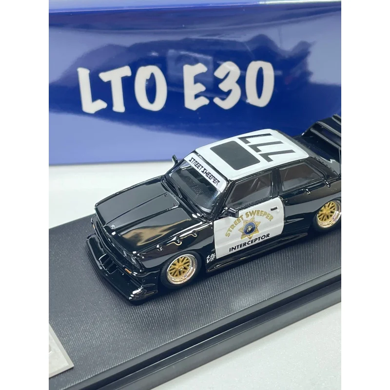 SW E30 M3 LTO Alloy 1:64 Car Model Simulation Ornament Collectible Limited Edition Gift for Boys