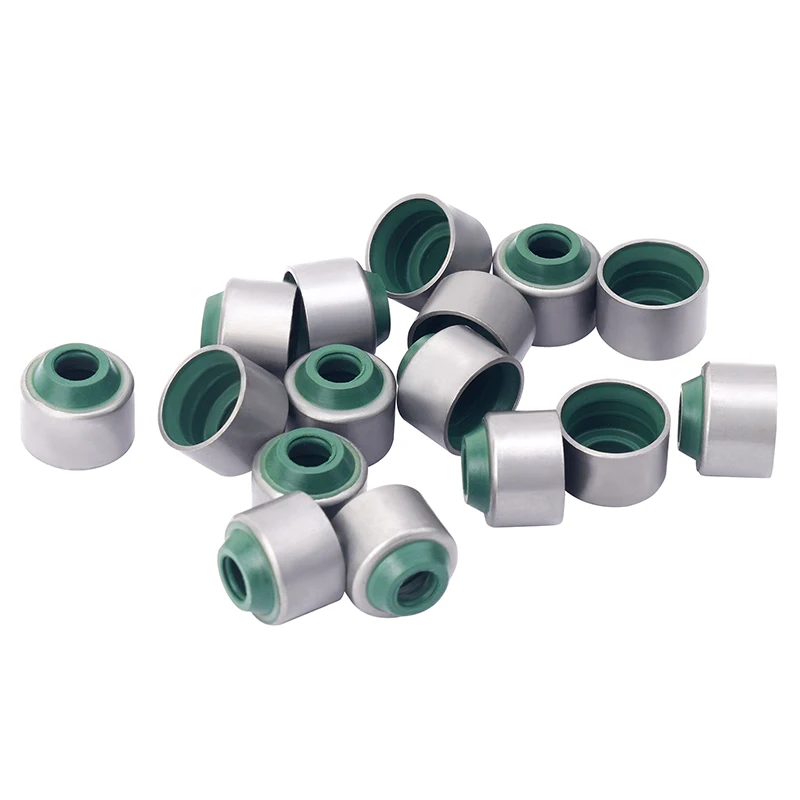 AHL 16PCS motorcycle 100% Brand New Spiracle Valve Stem Oil Seal For YAMAHA YZFR6 YZFR6S YZF-R6 YZF-R6S YZFR600 1999-2002