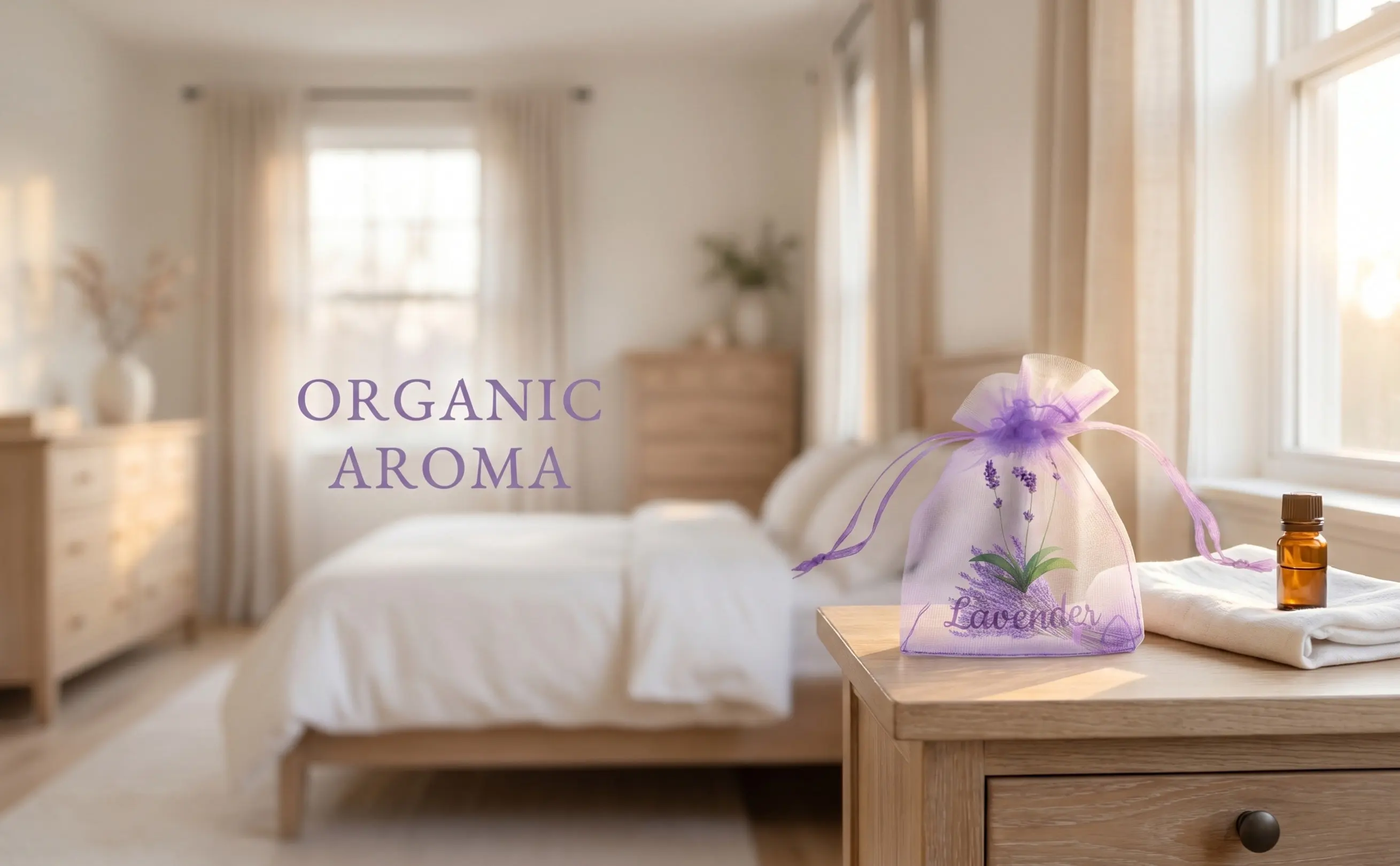 Dried Flower Storage Bags Aromatherapy Sachet Drawstring Herbs Pouch Packaging Gift