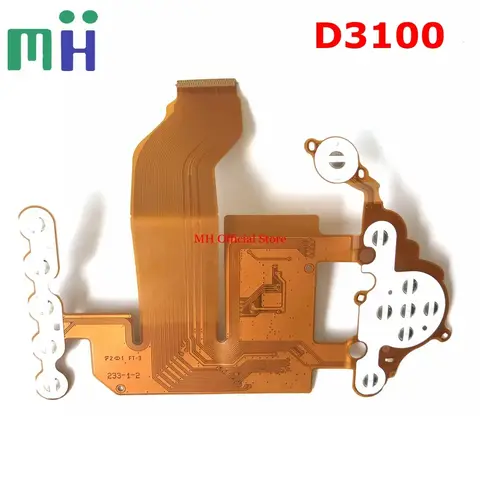 For Nikon D3100 Back Cover Rear Flex Cable Button FPC Connect Mainboard Camera Replacement Spare Part