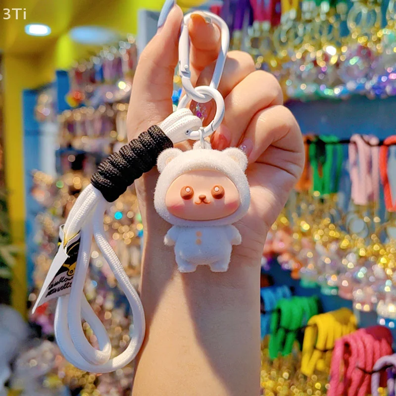 Креативный милый кукольный брелок, кулон, мультяшная кукла, брелок, модные автомобильные брелки, Kawaii, украшение для рюкзака, аксессуары, подарки