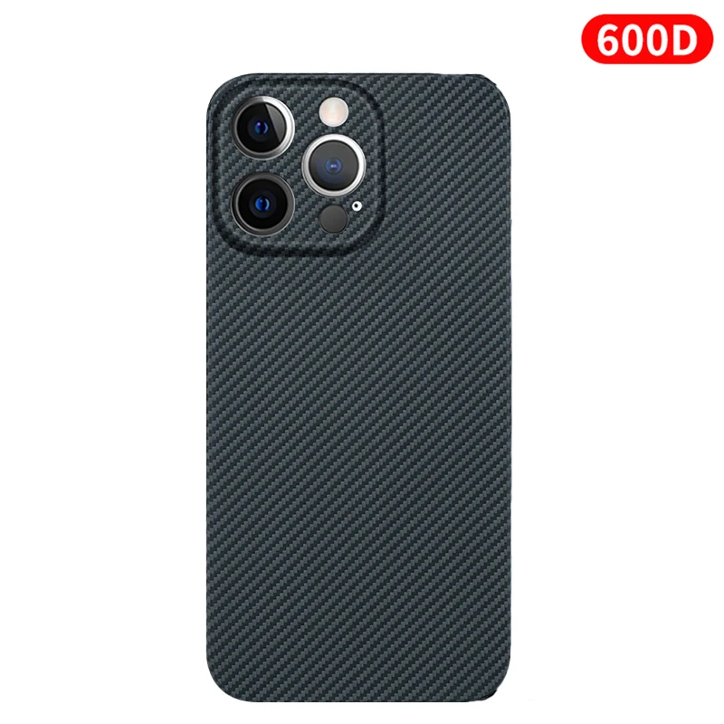 DIXSG Für iPhone 15 Pro Max/iPhone 15 Pro Carbon Hülle Kevlar 600D Aramidfaser ultradünne Hardcover magnetisch schwarz Schlank hellrot 6