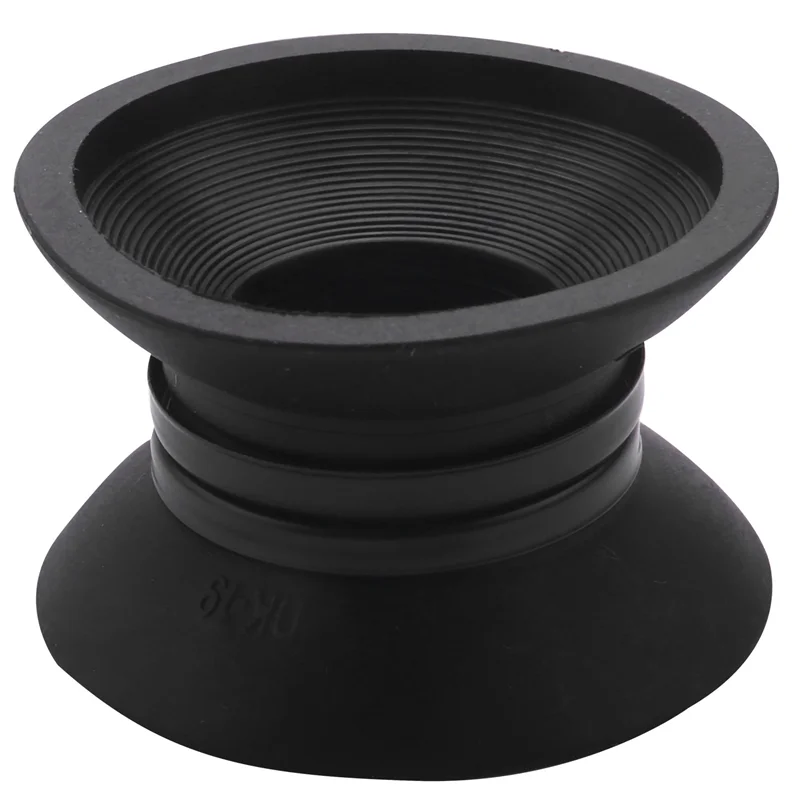 ABGI-Eyecup Eyepiece Dk-19 عدسة الكاميرا المطاطية لنيكون D810 D5 D4S D4 D3X D3S D3 D700 D800 D800E D2xs DD2 Hf6 (4 عبوات)