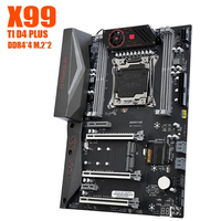 New Jingyue X99- TI D4 PLUS main board 4 channels 10 layers PCB 8 items power supply