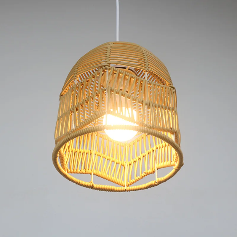 

Rattan Chinese Lantern Retro Zen Creative Lighting Restaurant Dining Tea Room Homestay Chandelier New Chinese Style