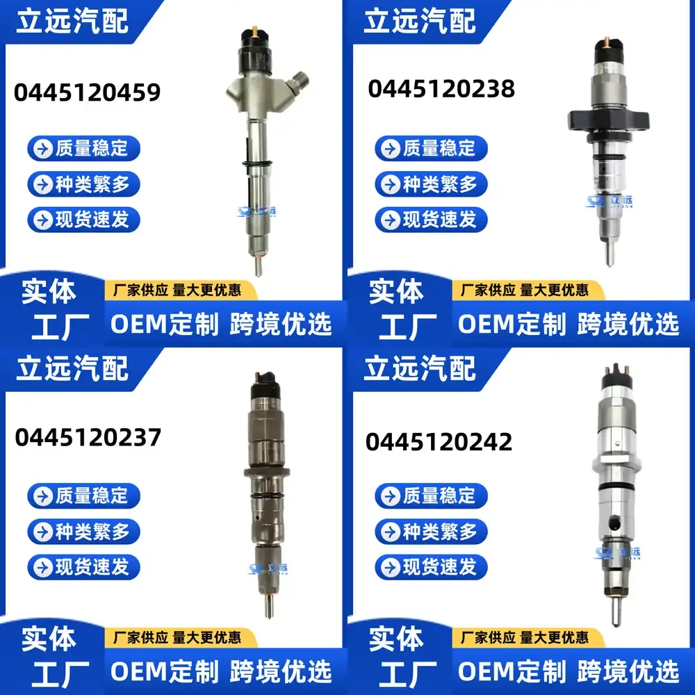 

Fuel Injector 0445120459 13074417 for Weichai Engine High Performance Diesel Injector for Truck Tractor Heavy Duty Vehicle