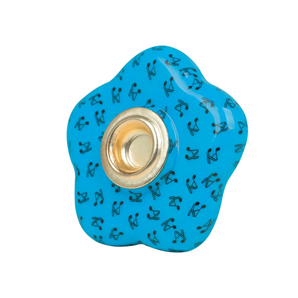 

1pc Stopper Flower Design Anti-Slip Mat Durable Violoncello Floor Protector Eva Rubber Endpin Holder Non-Slip Cello Mat Cello