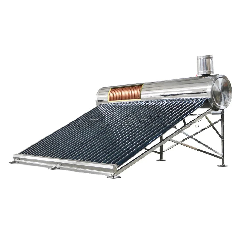 Easy To Use Solar Water Heater Stainless Steel Water Heater Vacuum Tube Solar Collector