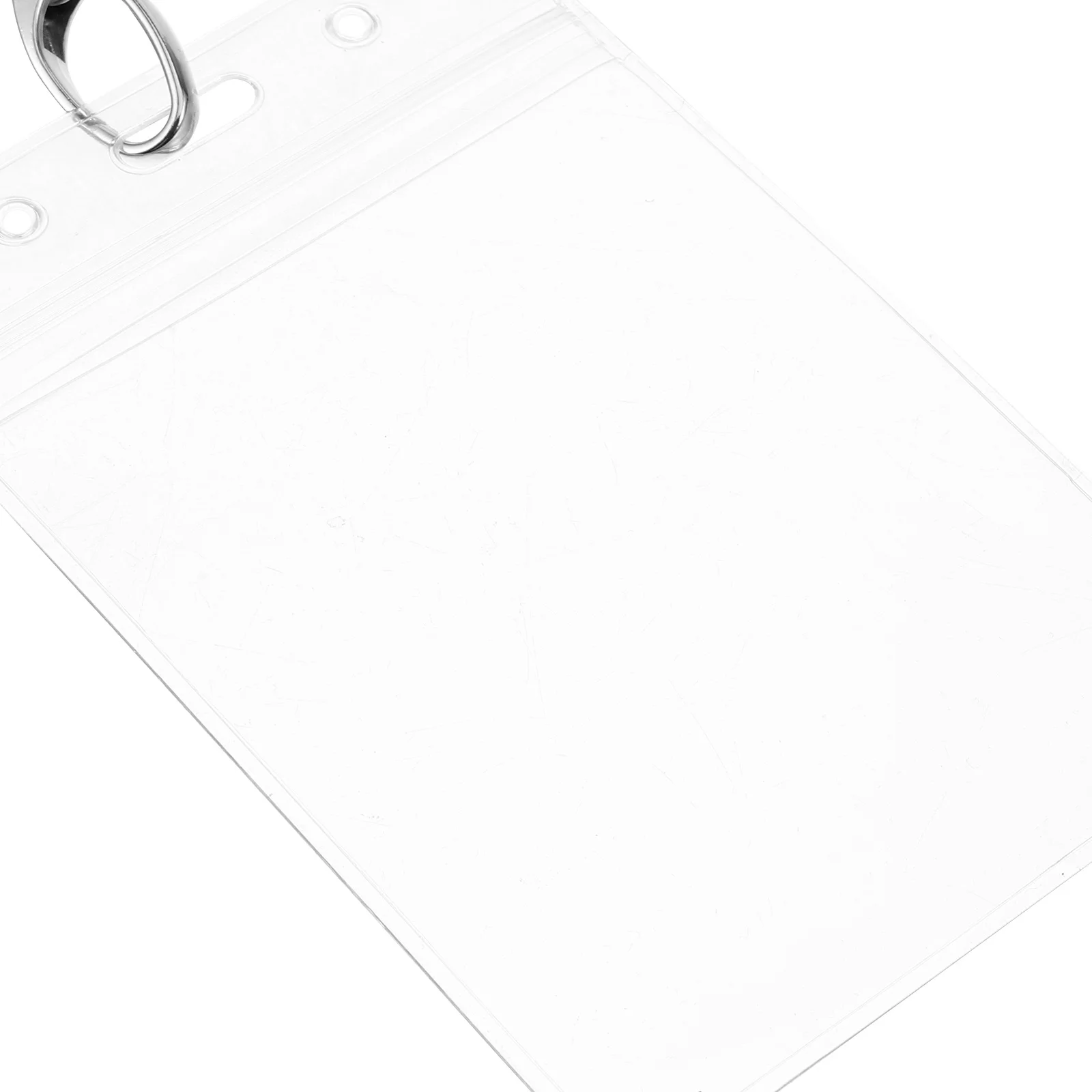 

6Pcs Boarding Pass Holder Luggage Label Cover Metal Id Badge Holder Name Tag Protector School Office Work Environment Use