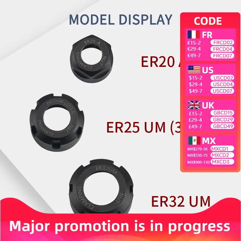 5/10Pcs Er Collet C…