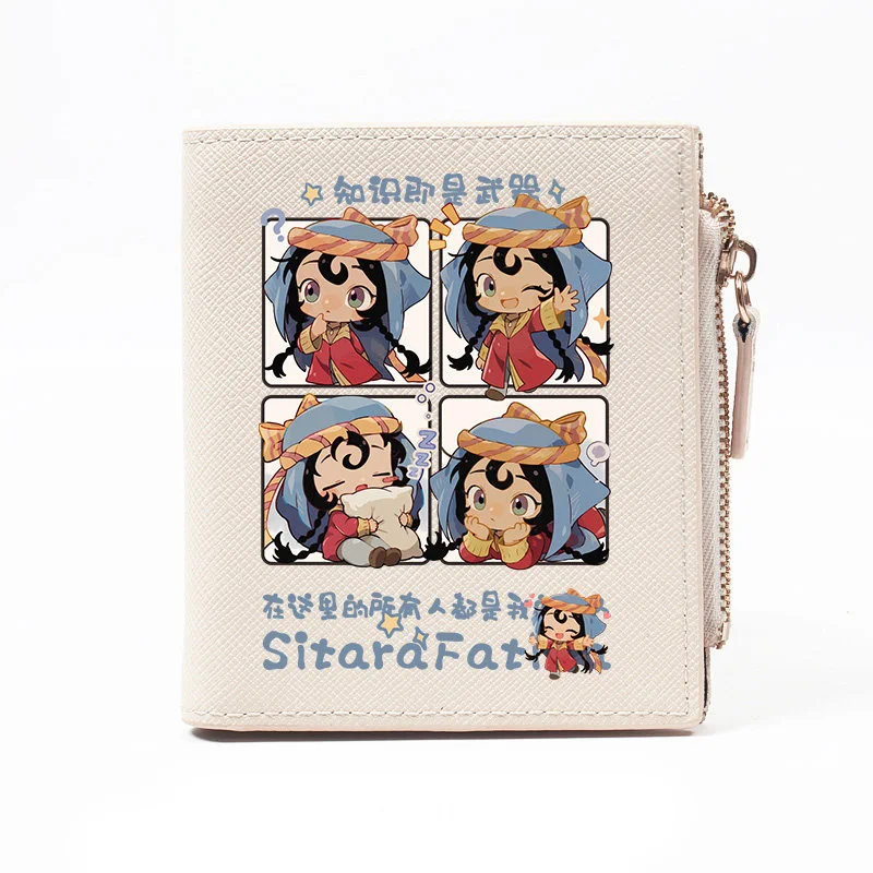 Jaadugar: A Witch In Mongolia Wallet Sitara Purse Anime Cosplay Long/Short Card Holder Billfold Notecase Cartoon Christmas Gift