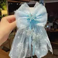 blue snowflake