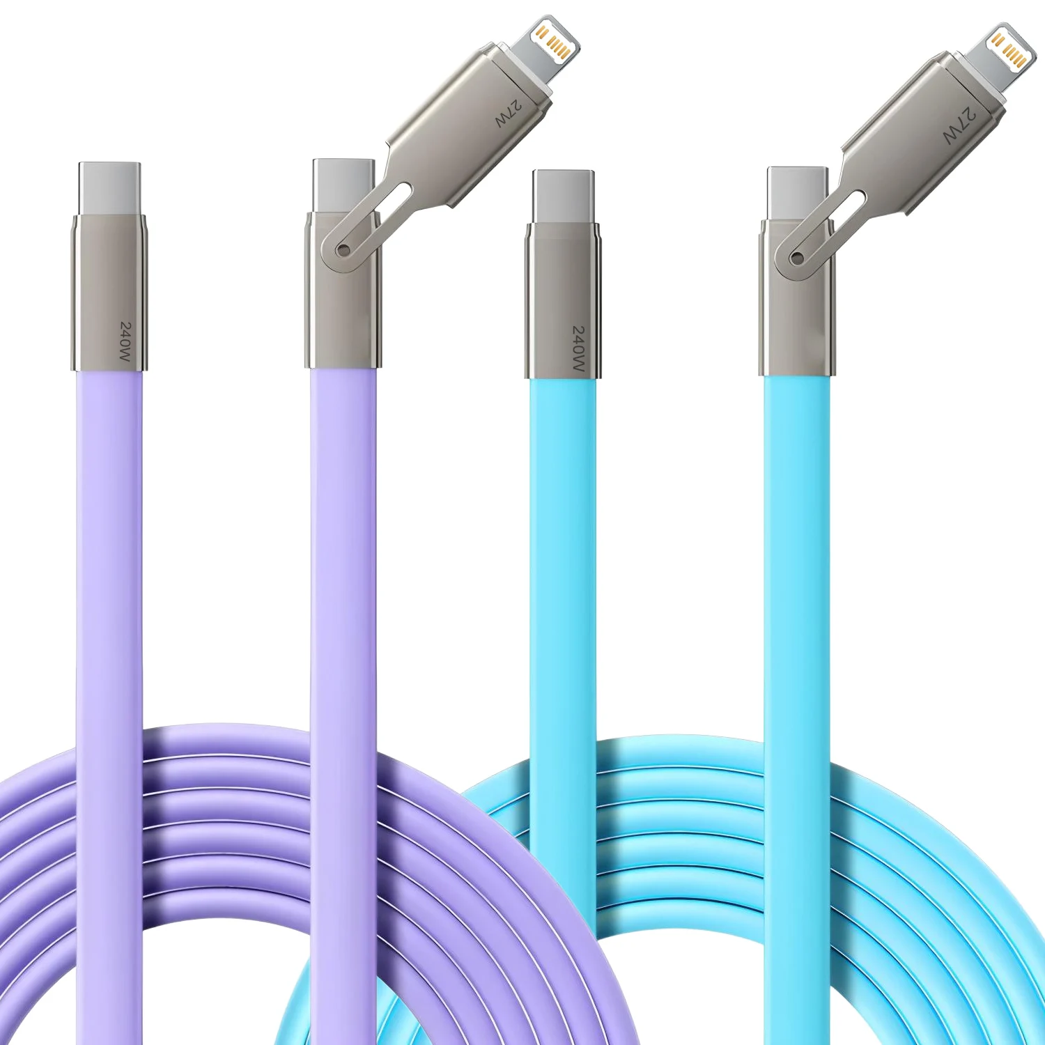 C To C Cable 2-in-1 Mobile Phone Charging Cable USB-C To Type-c Suitable for Apple Samsung Xiaomi Redmi Fast Charging Data Cable