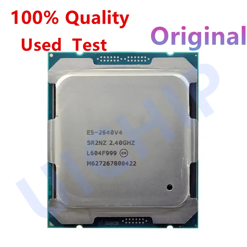 100% Original Xeon E5-2640V4 E5-2640V4 2.40GHZ 10-Core 25MB SmartCache E5 2640 V4 FCLGA2011-3 90W