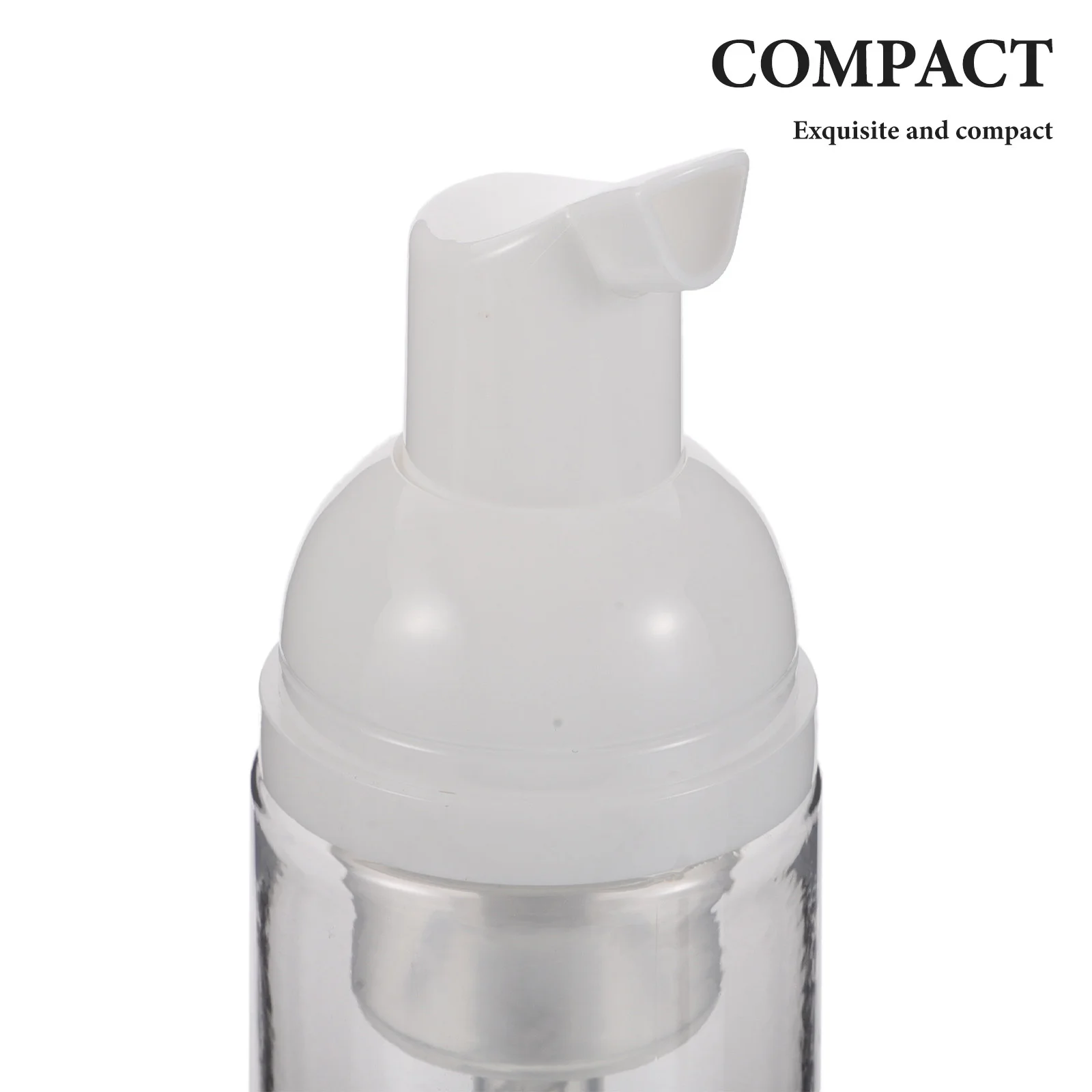 10 pcs Travel 50Ml Clear Plastic Foaming Pump Bottle Leakproof Portable Dispenser For Facial Cleanser Hand Soap Shampoo Empty