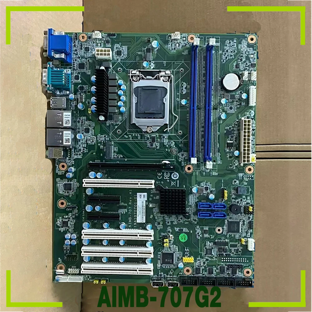 เมนบอร์ดอุตสาหกรรม LGA1200 10th Generation Core i9/i7/i5/i3 (Non-ECC) USB 3.2 DDR4 M.2 สําหรับ Advantech AIMB-707 AIMB-707G2