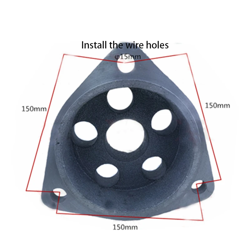 STC single-cylinder diesel generator pulley changed to straight coupling connecting disc assembly rubber sleeve butt plate cast