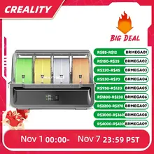 Sistema de filamento Creality CFS Multicolor Impressora 3D Filamento Identificação automática de filamento para impressora 3D K2 Plus Creality Hi