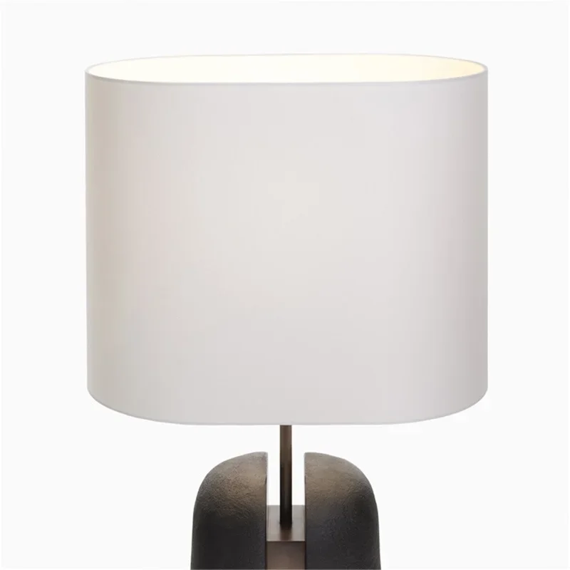 PLLY Nordic Simple Table Lamp Retro Modern LED Desk Lighting Decorative for Home Bedside