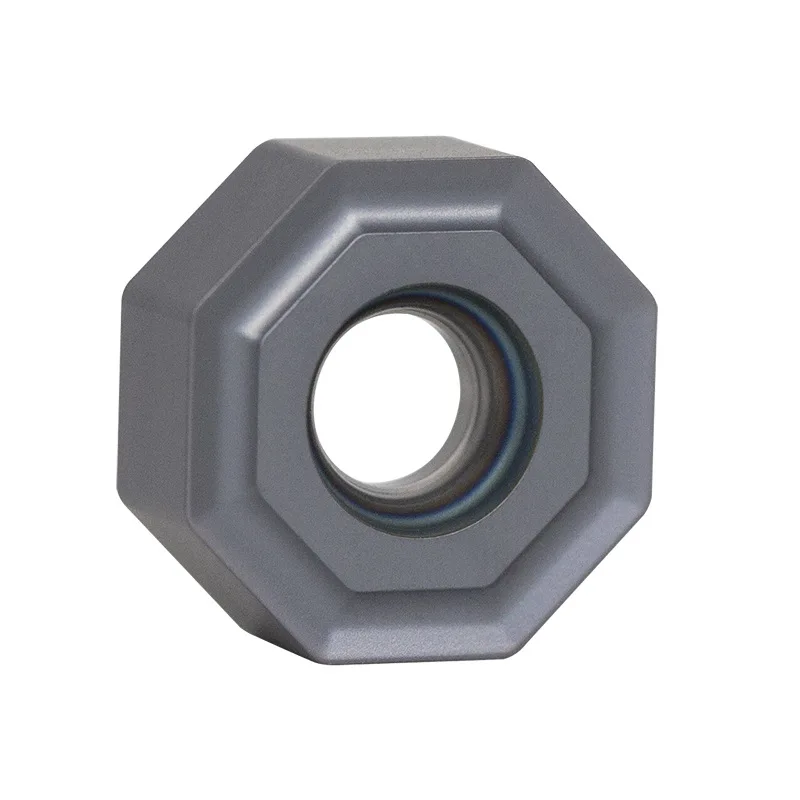 10 insertos de fresado octogonales serie ONMU0504, herramientas CNC