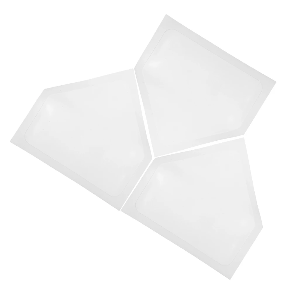 

3pcs Baseball Training Plates Flat Ground Markers Pitcher Practice Equipment Durable Spot Marker Sports Court Accessories Home