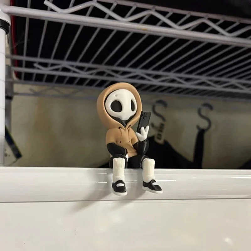 

Designer Art Toy Ghost Figurine Hazy Stylish Premium Niche Collectible For Collectors And Teens Home Table Decor Halloween Gift