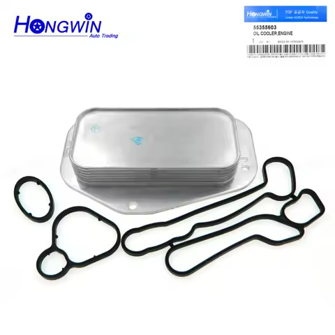 Engine Oil Cooler For Chevrolet Cruze Orlando Sonic Croma Aveo 5 G3 OPEL Astra Zafira Signum Vectra 55355603 55571687 12992593