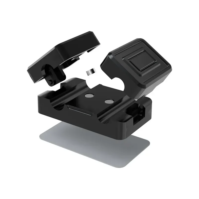 Magnetic Cable Organizer Clips 2in1 Double-door Self Adhesive Cable Fixing Clip Holder Desktop USB Line Power Cord Management