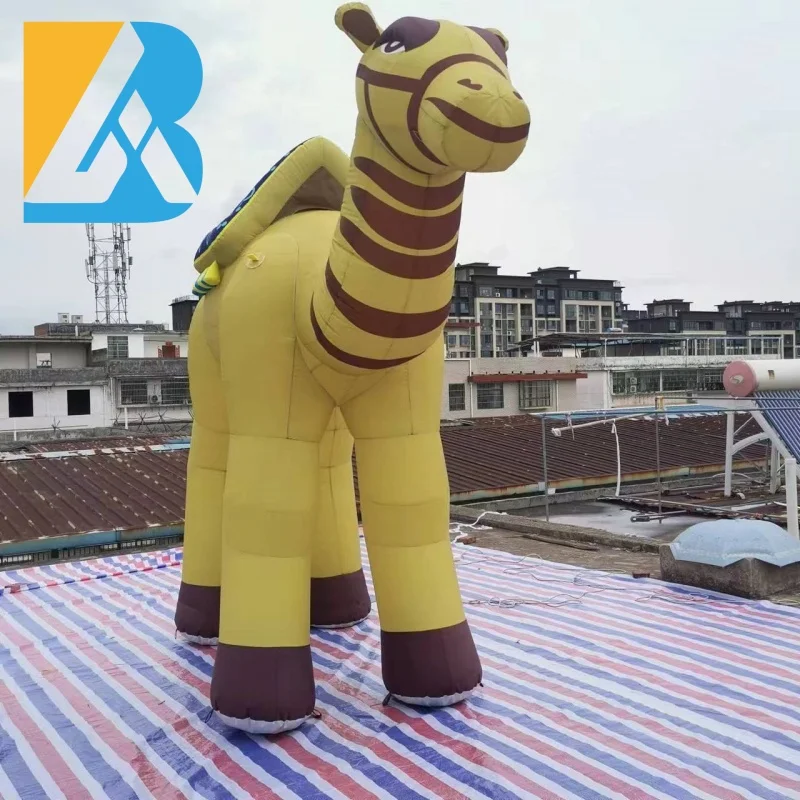 Bespoke 3 Meters Height Giant Inflatable Camel for Zoo Decor Toys