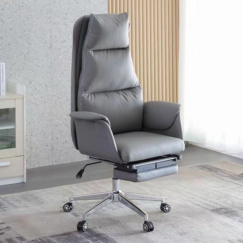 

Office leather swivel chair computer chair home study
