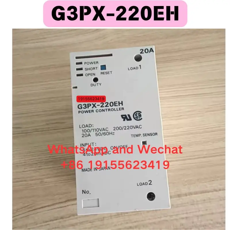 Used G3PX-220EH Solid state voltage regulation module Functional test OK Fast delivery