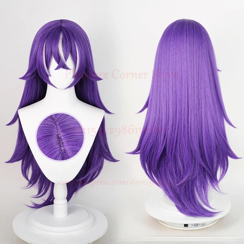 High Quality Fontaine Chevreuse Cosplay Wig Genshin Impact Non Reflective Heat Resistant Synthetic Wig Simulated Scalp Wigs