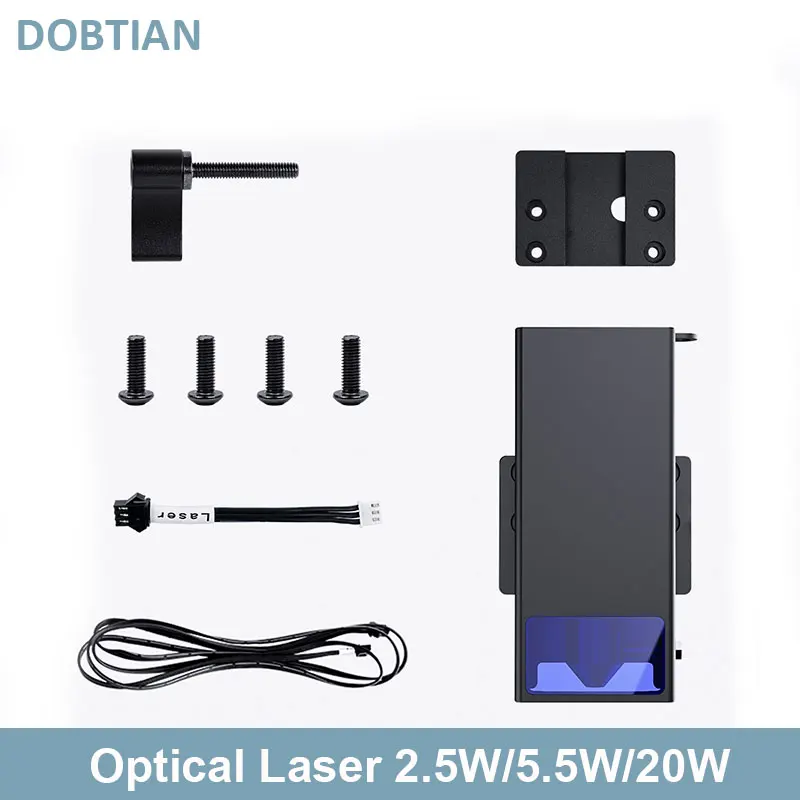 2.5W/5.5W/20W Optical Power Laser Head High Power For CNC Engraver Wood Cutting DIY Laser Tools Focal Blue Light Laser Module