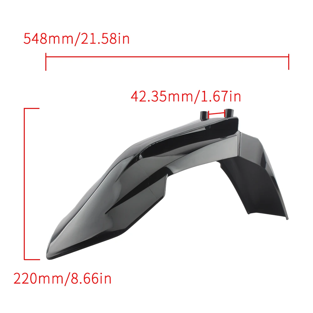 New Motorcycle Front Fender For KTM EXC 65 XC SX EXC F SXF XCW 2018-2023 Enduro Racing Motocross Accessories Modification image 6