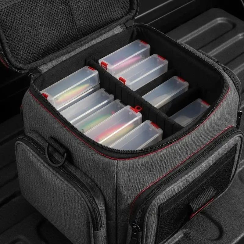 NEW Portable Waterproof Egi Lure Storage Box Plastic Squid Jig Bait Organizer Outdoor Fishing Tackle Container For Eging Anglers