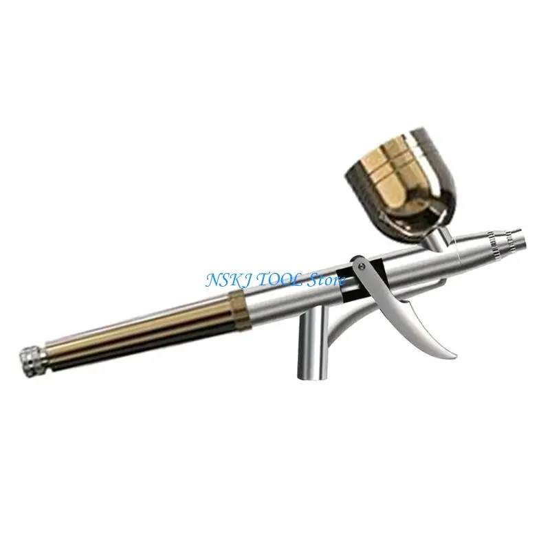 

L8RC Double Action Air Brush Nozzle Sprays Guns Cake Decorating Brushes Gravitational