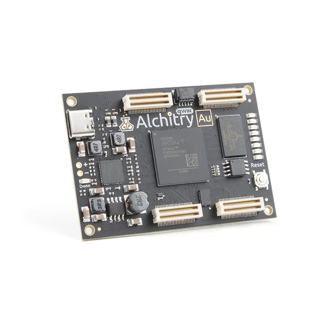 DEV-16527 Programmable Logic IC Development Tools Alchitry Au FPGA Development Board (Xilinx Artix 7)