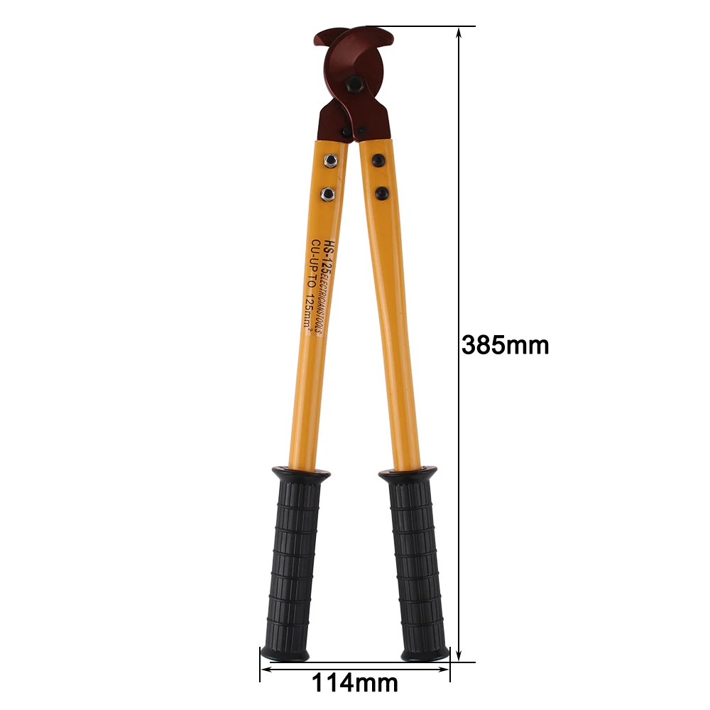 HS-125 125mm2 최대 절단 핸드 케이블 커터 플라이어, 와이어 커터 플라이어, 수공구