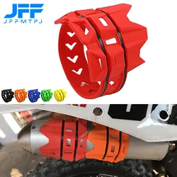 Silenciador de tubo de escape para motocicleta, Protector de protección para KTM, SX, XC, XCW, XCF, SXF, EXC, EXCF, HONDA, YAMAHA, KAWASAKI, SUZUKI