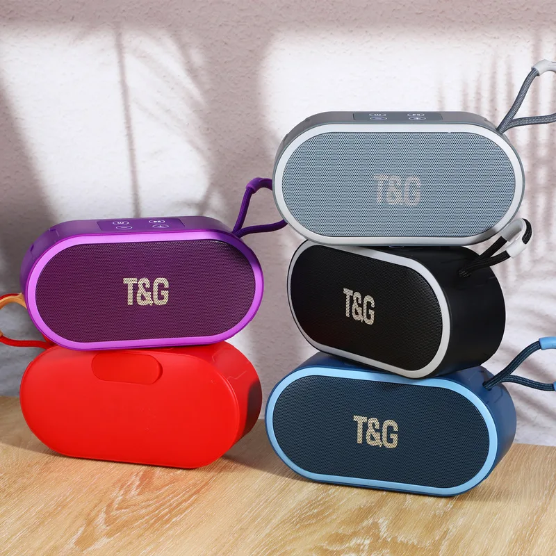 TG689 Portable Bluetooth Speaker Subwoofer PX4 Waterproof Supports card insertion and voice prompt and call function Multi-Color