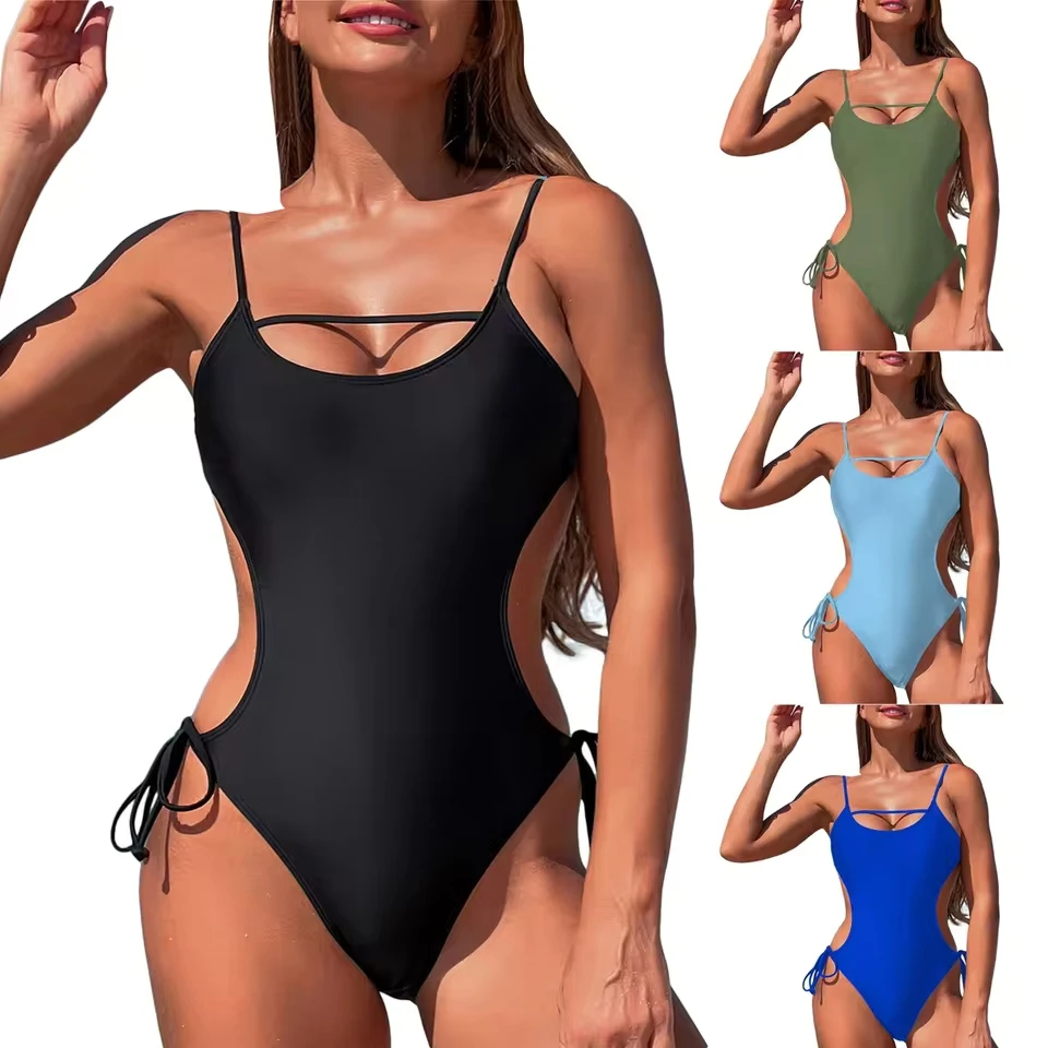 

Women 1 Piece Swimwear Push Up Padded Bikini Swimsuit Training Athletic Swimwear Sport Shirred Tank Summer Swimming Outfits