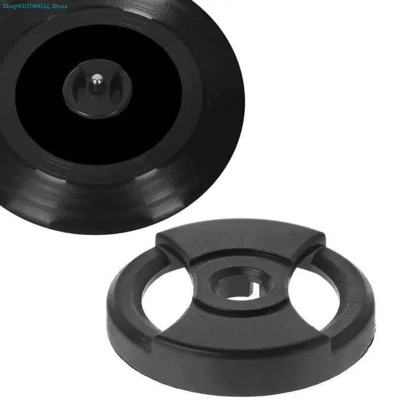 Base conversão adaptador velocidade vinil 7 polegadas 7 polegadas para maioria plataformas giratórias