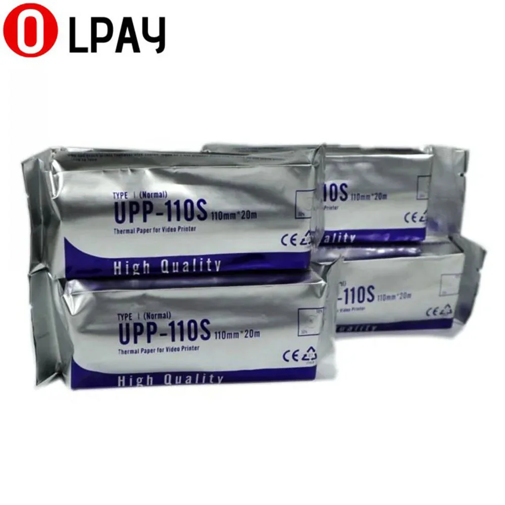 10 roll JAPAN UPP-110S Thermal Printing Paper Ultrasound Paper For Sony UP-890 UP-895MD UP-D895 UP-897MD UP- For Mitsubishi