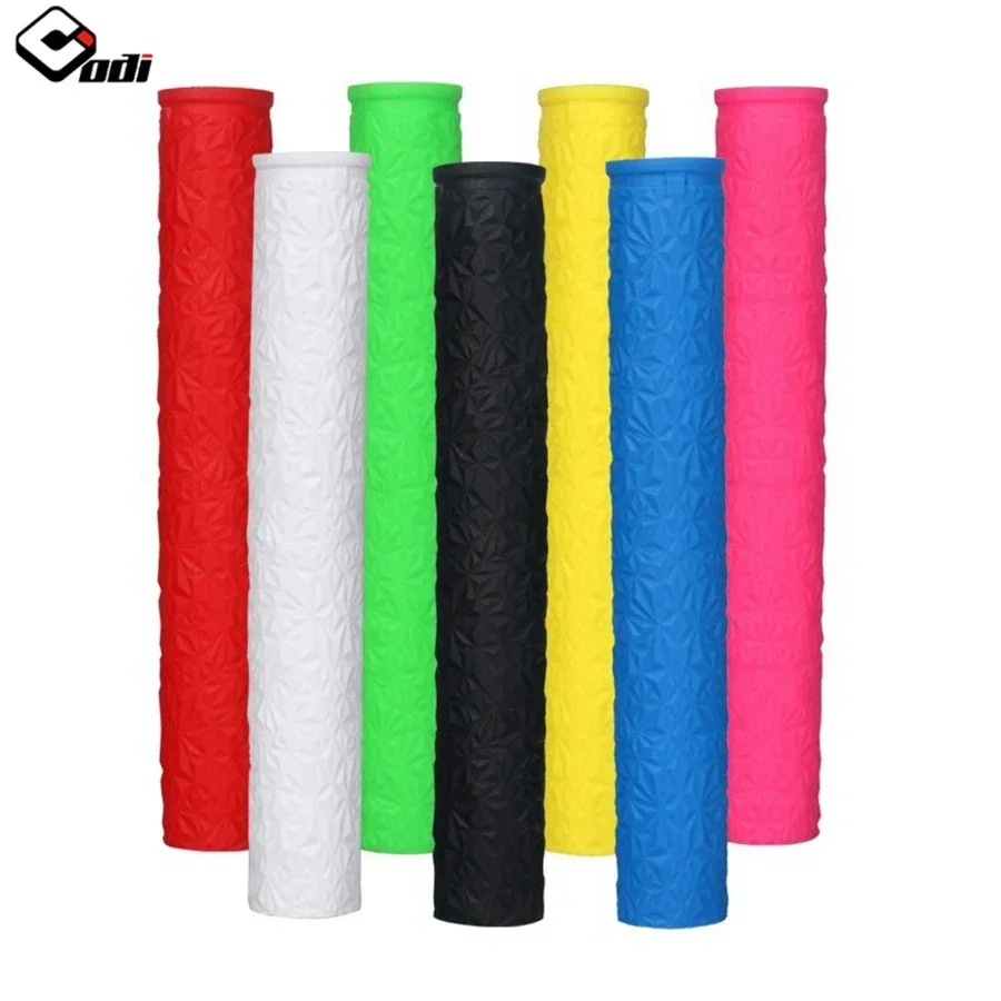 Ultralight Bicycle Grips Children\'s Bicycles 22.2mm silicagel Long Non-slip Multi-color Handle Sets for Balance Bikes