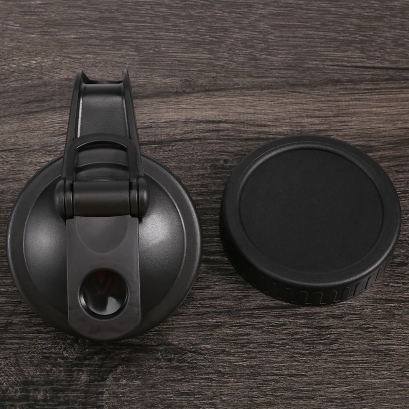 Abwr-stoples mulut lebar tutup penuang, 2 buah tutup tutup Flip dengan pegangan & 2 buah tutup segel tahan bocor untuk penyimpanan makanan