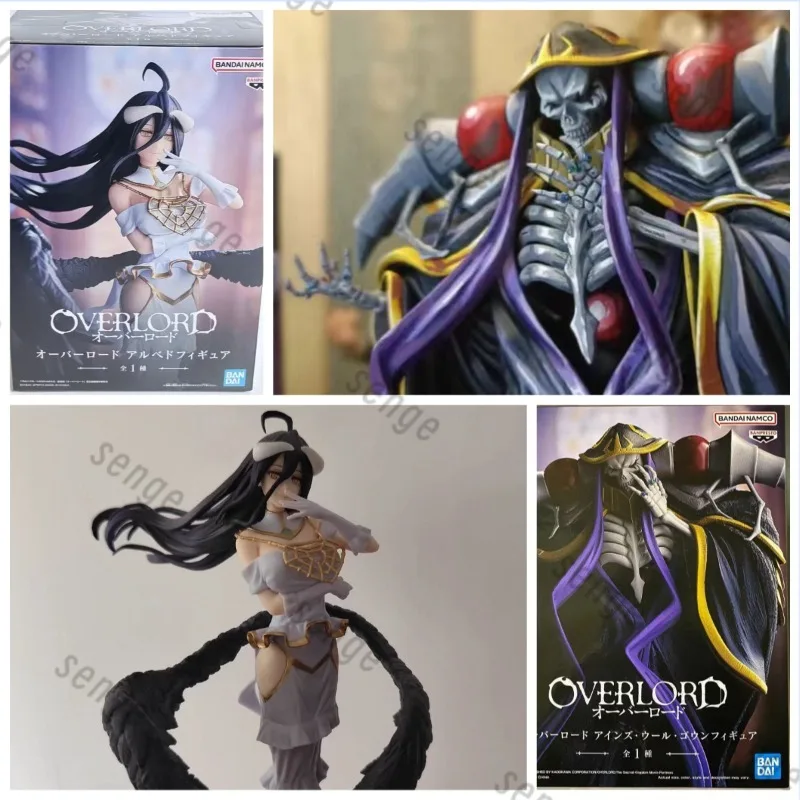 

Оригинальный товар в наличии: BANDAI BANPRESTO OVERLORD, набор фигурок Альбедо и Эйнза Уул Гоуна, коллекционные сценические фигурки, подарки, украшения.
