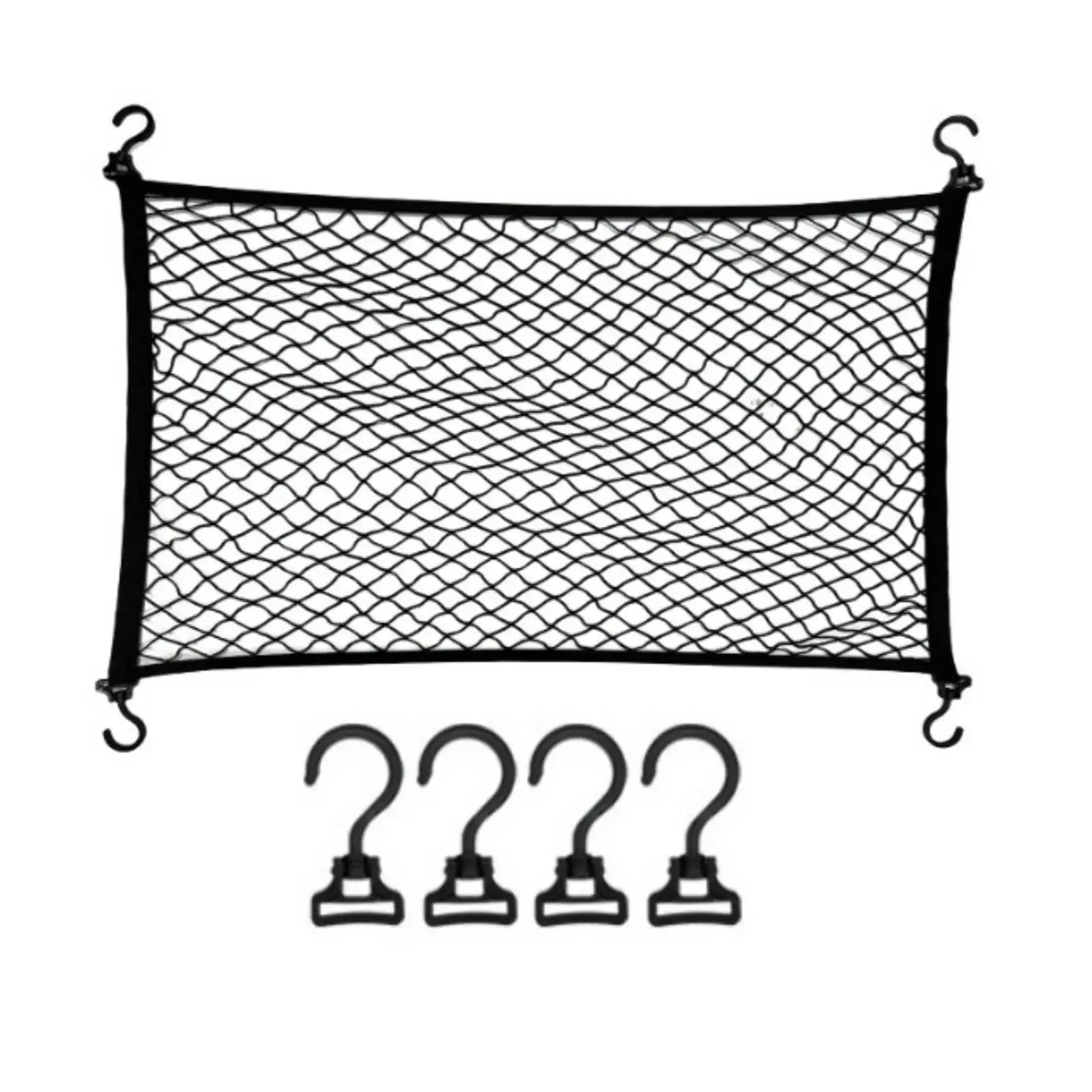High Stretch Outdoor Cart Mesh Net for Wagon Trolley Secure Camping and Garden Loads